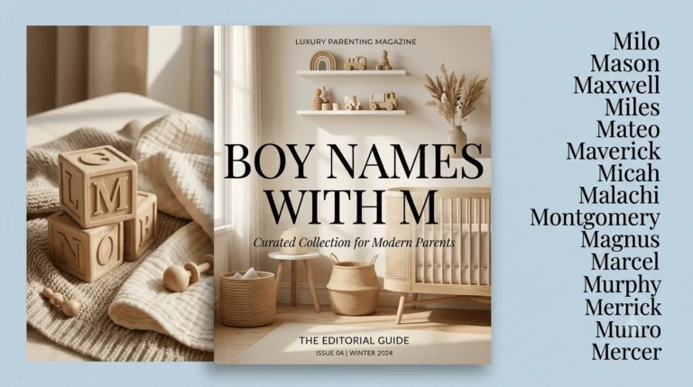 Boy Names With M