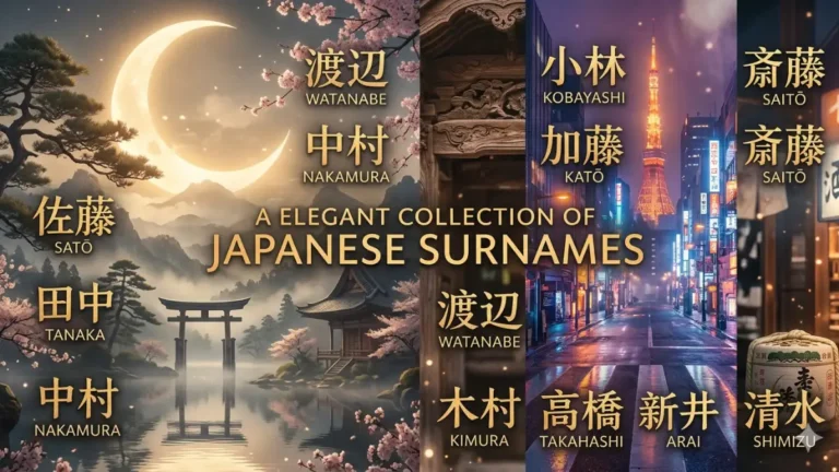 Japanese Last Names