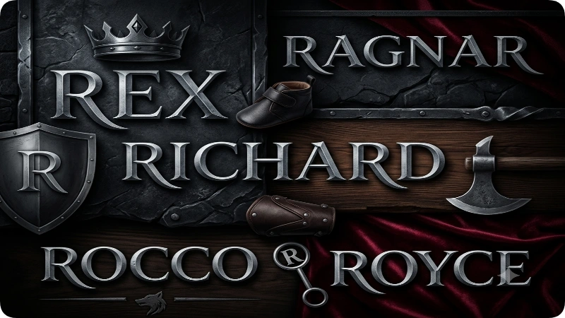 Royal, Powerful, and Masculine R Names
