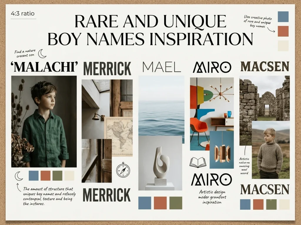 Unique Boy Names With M