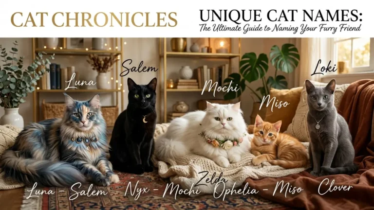 unique cat names