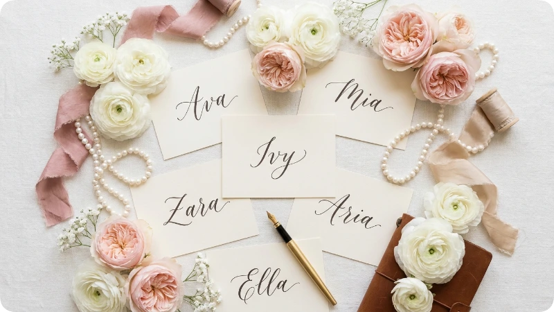 Beautiful Short Girl Names