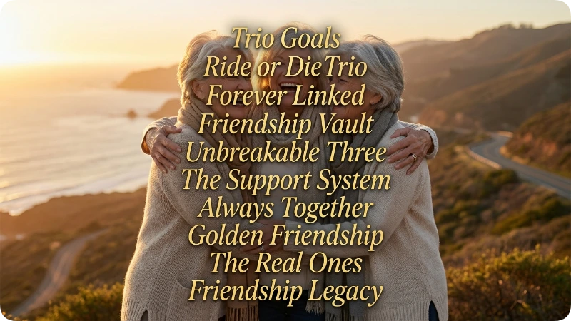 Best Friend Group Chat Names For 3