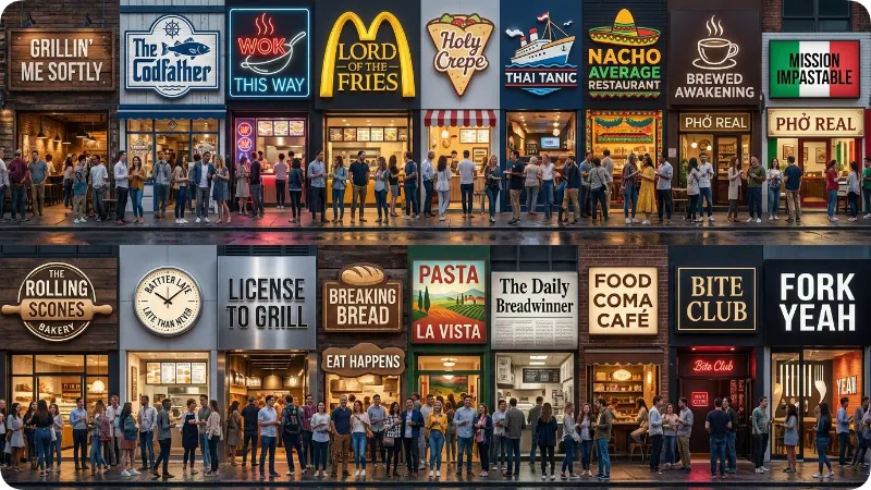 Best Funny Restaurant Names
