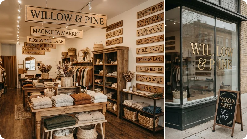 Boutique Store Names