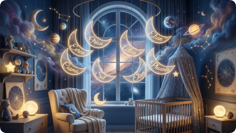 Celestial And Dreamy Rare Boy Names