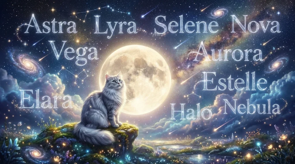 Celestial Girl Cat Names