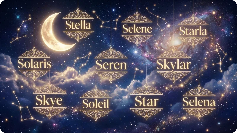 Celestial Magical S Names For Girls