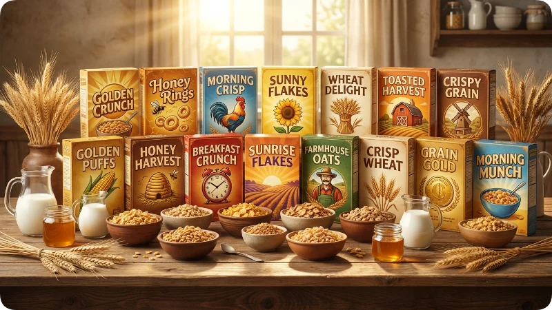 Classic Cereal Names