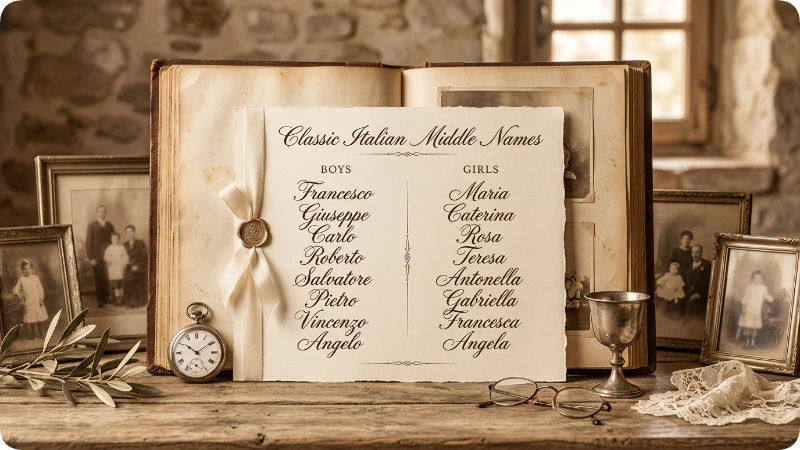 Classic Italian Middle Names That Never Go Out Of Style