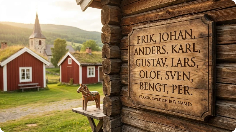 Classic Swedish Boy Names