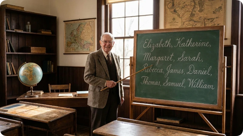 Classic Teacher Names