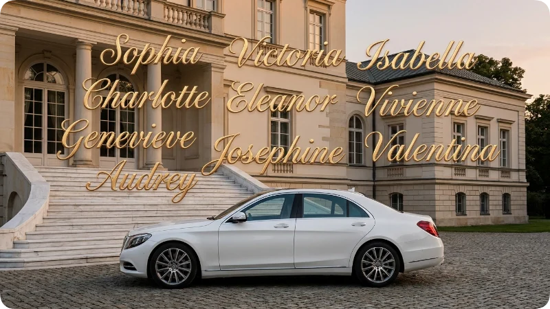 Classy And Elegant Car Names For Girls