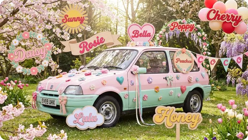 Cute Car Names For Girls