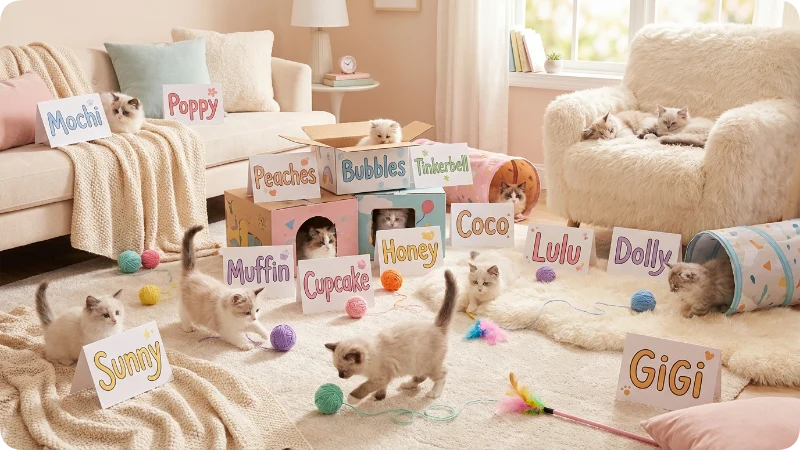 Cute Female Cat Names
