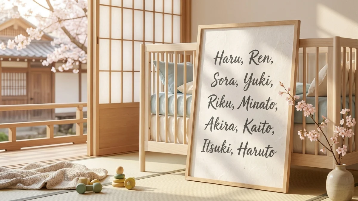 Cute Japanese Boy Names