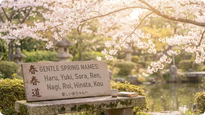Cute Japanese Boy Names Soft Gentle Energy