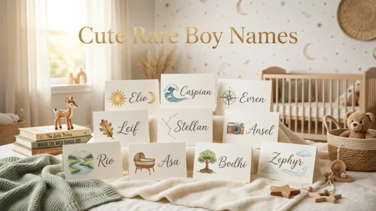 Cute Rare Boy Names