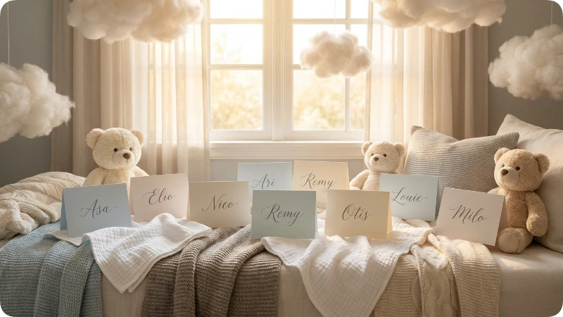 Cute Rare Boy Names With Soft And Gentle Energy
