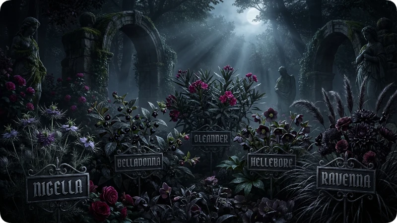 Dark And Mysterious Flower Names