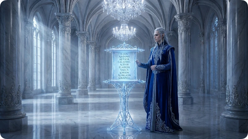 Elegant Male Elf Names