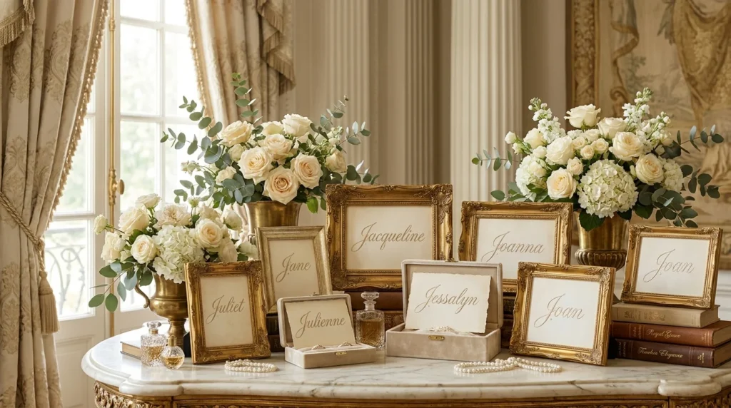 elegant royal j girl names
