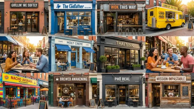 Funny Restaurant Names