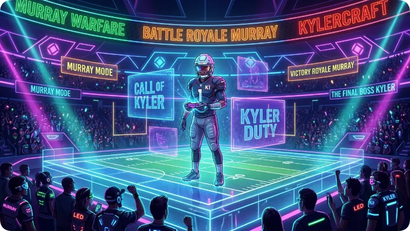 Gaming Inspired Kyler Murray Team Names