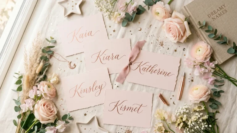 girl names that start with k