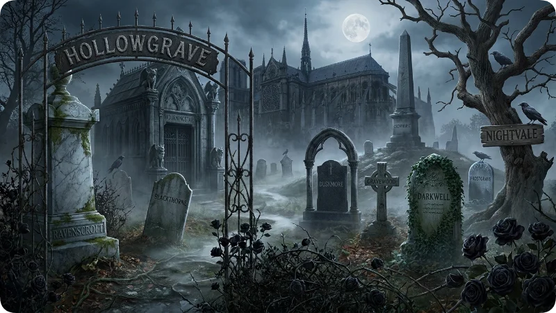 Gothic Vampire Last Names
