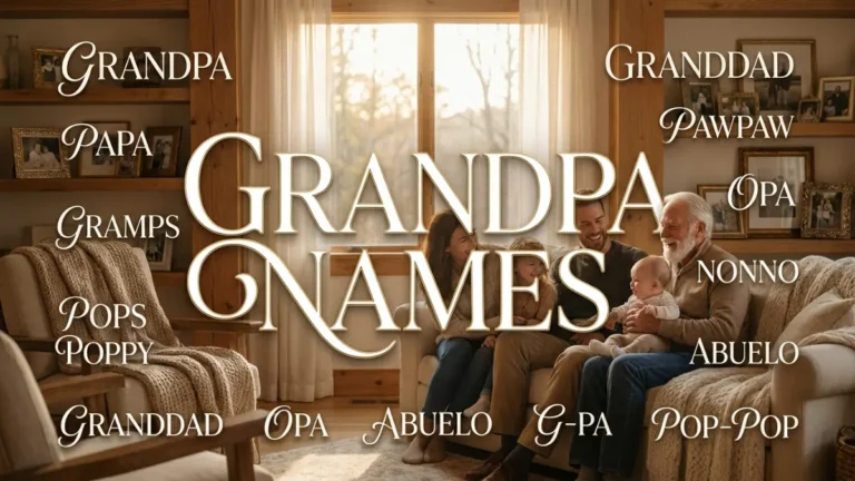 grandpa names
