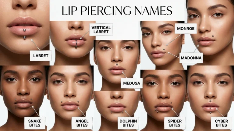 Lip Piercing Names