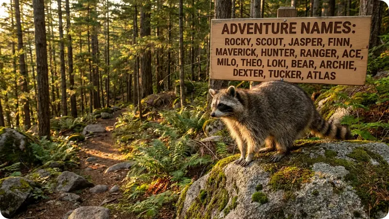 Male Raccoon Names