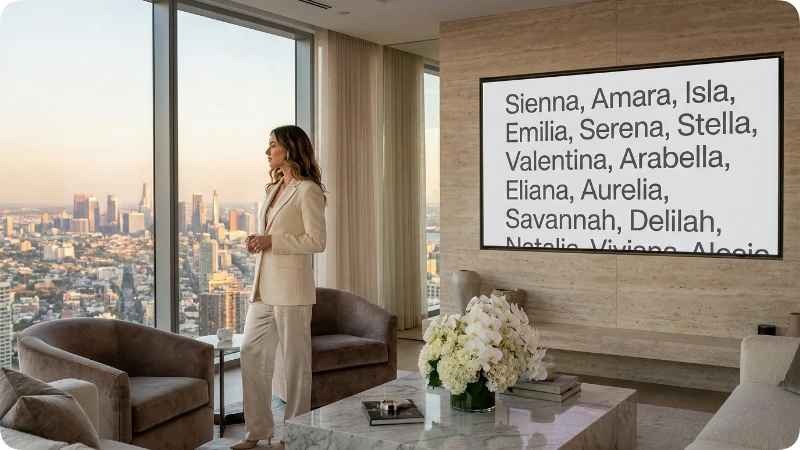 Modern Luxury Girl Names