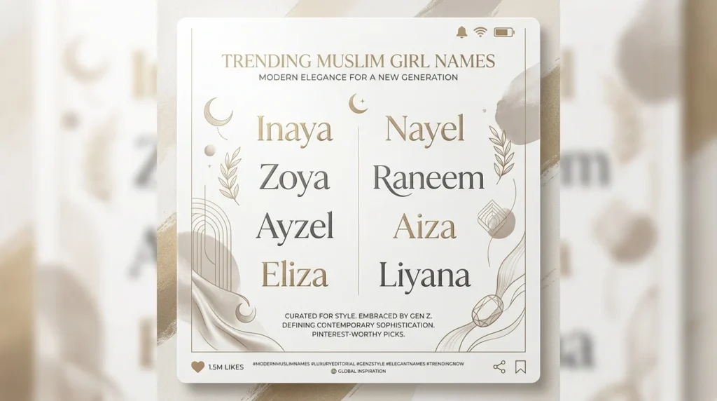 modern muslim girl names