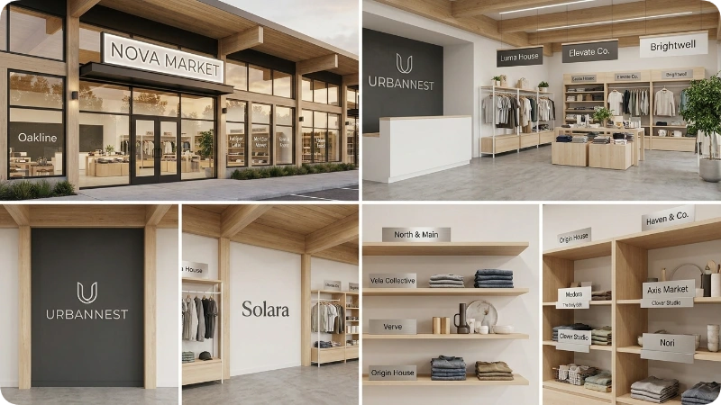 Modern Store Names