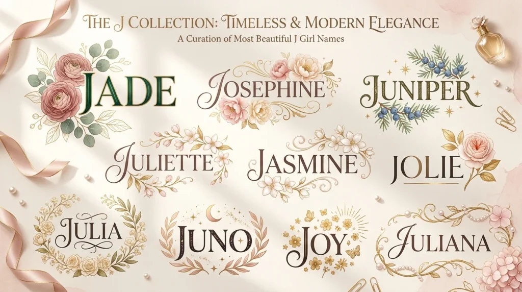 most beautiful j girl names