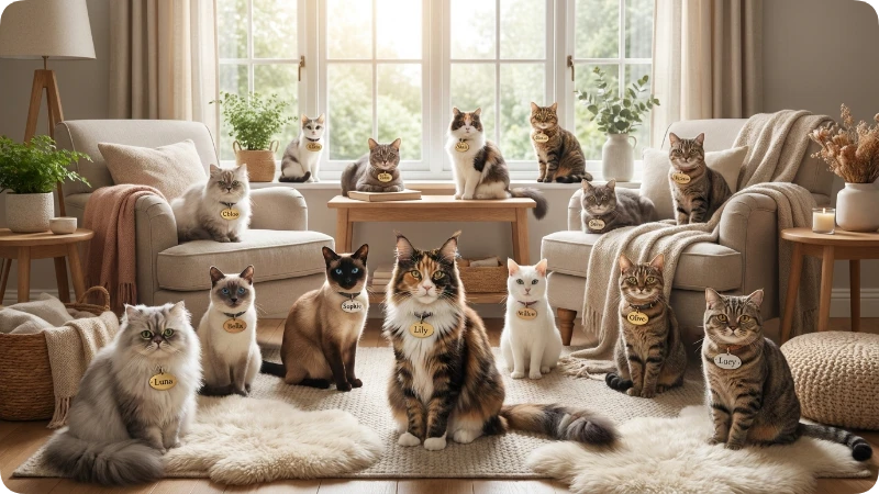 Most Popular Female Cat Names