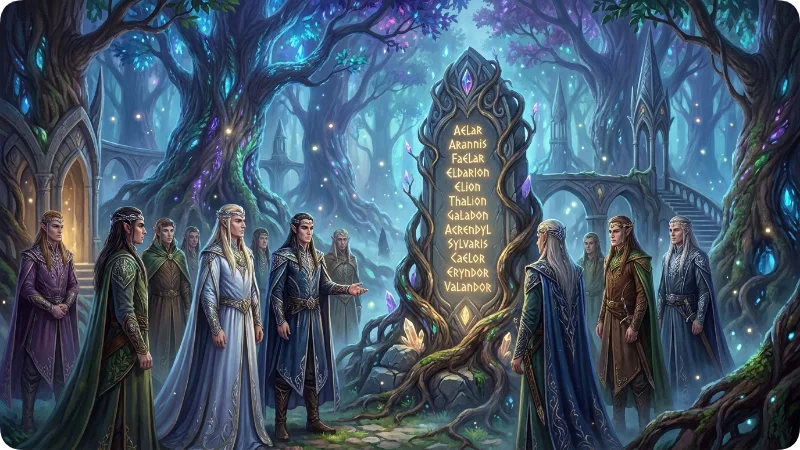 Most Popular Male Elf Names