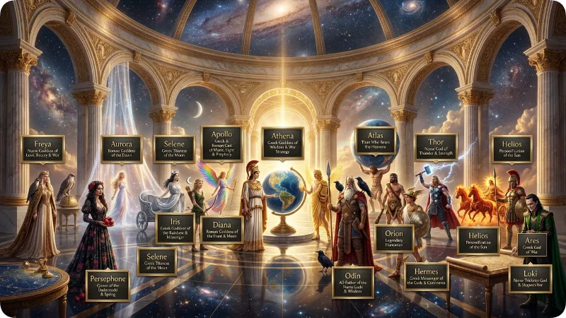 Most Popular Mythical Names