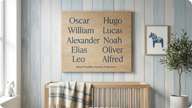 Most Popular Swedish Boy Names
