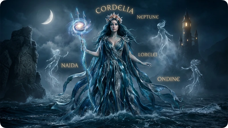 mythological water names full of mystery