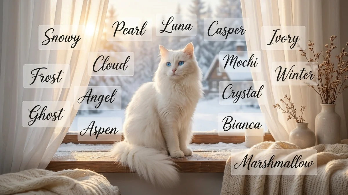 Names For White Cats