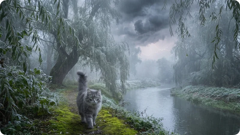 nature inspired gray cat names