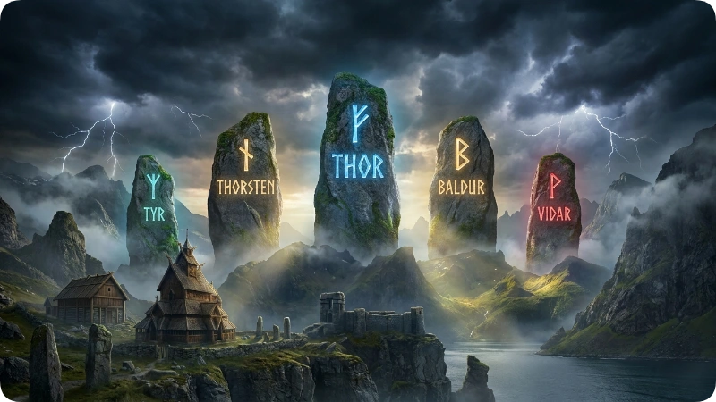 Norse Mythology Inspired Viking Boy Names