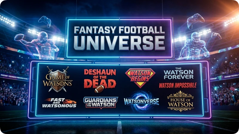 Pop Culture Deshaun Watson Fantasy Names