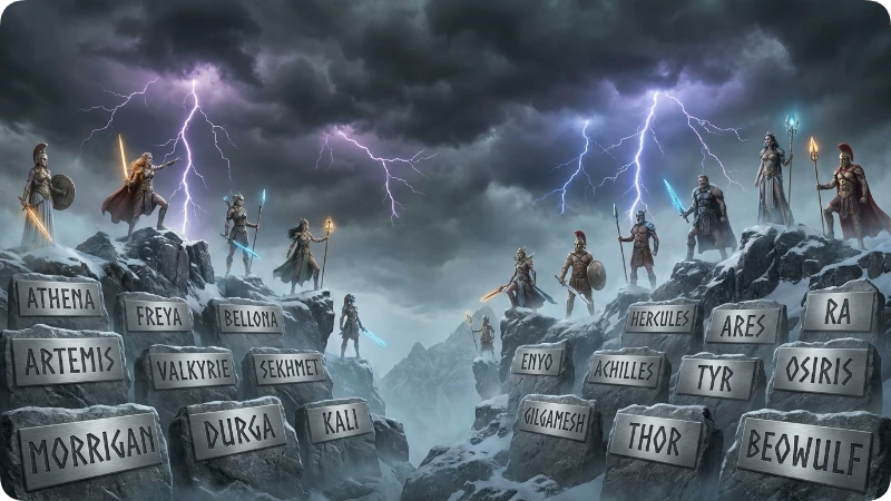Powerful Mythical Names