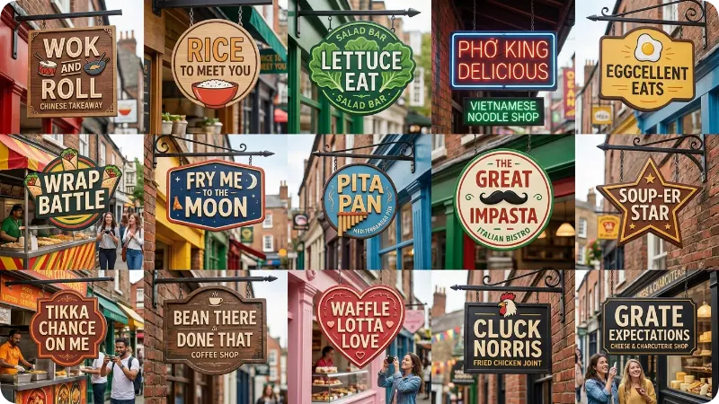 Punny Restaurant Names