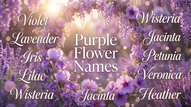 purple flower names