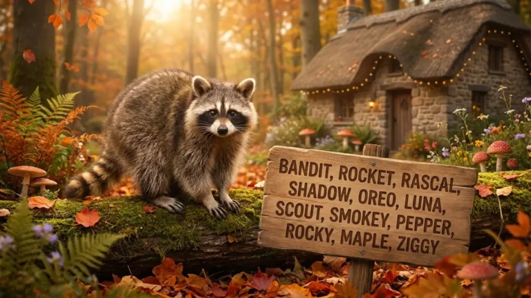 raccoon names